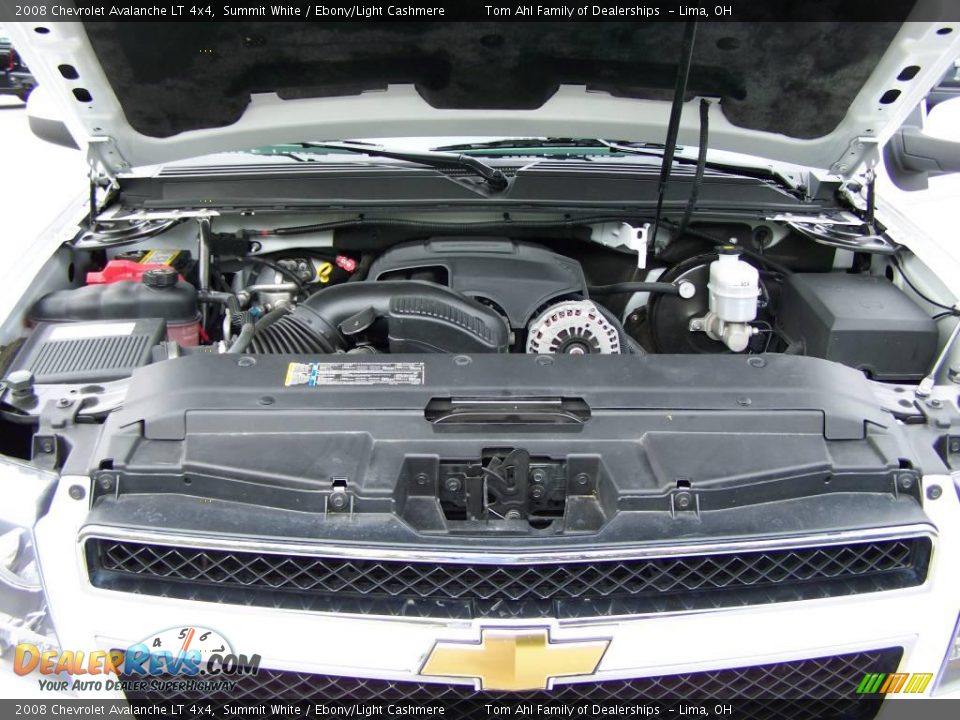2008 Chevrolet Avalanche LT 4x4 Summit White / Ebony/Light Cashmere Photo #15