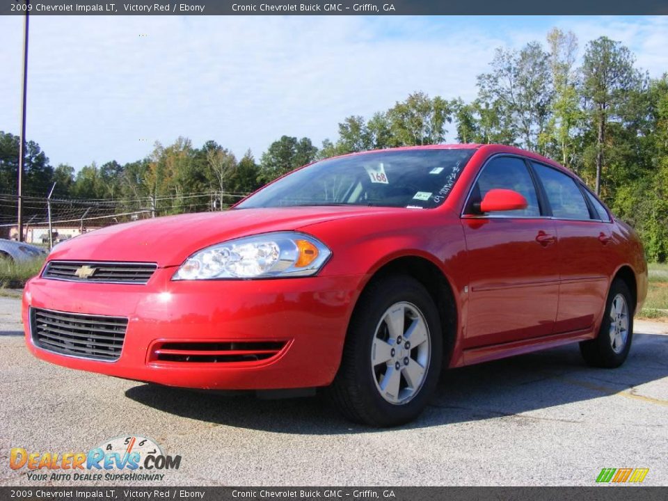 2009 Chevrolet Impala LT Victory Red / Ebony Photo #2