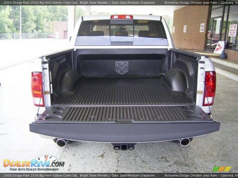 2009 Dodge Ram 1500 Big Horn Edition Crew Cab Bright Silver Metallic / Dark Slate/Medium Graystone Photo #4