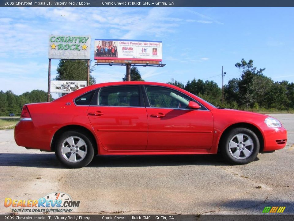 2009 Chevrolet Impala LT Victory Red / Ebony Photo #5