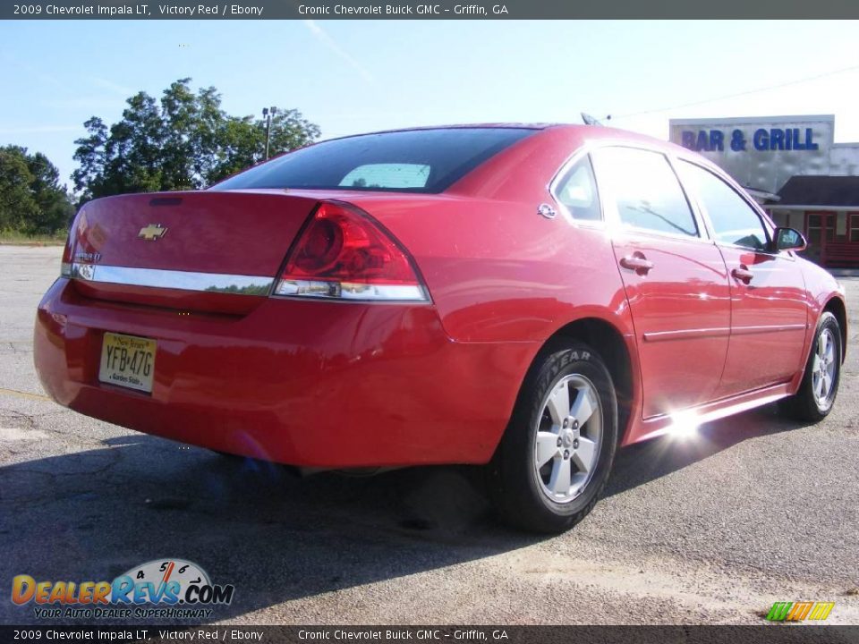 2009 Chevrolet Impala LT Victory Red / Ebony Photo #6