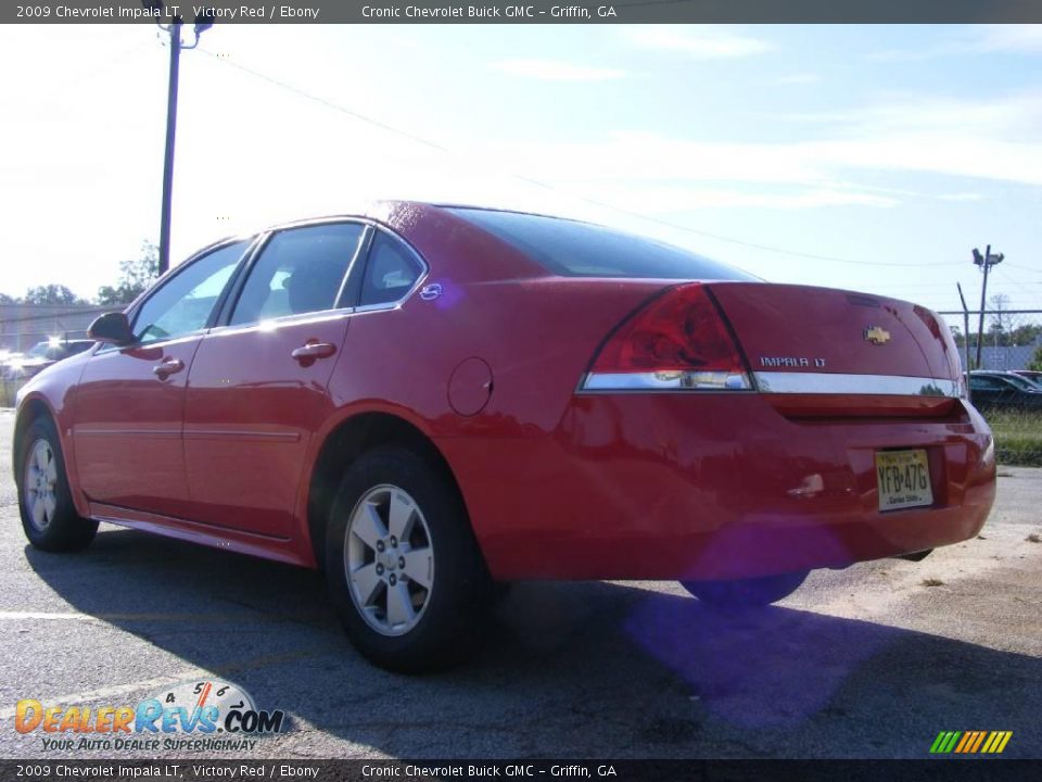 2009 Chevrolet Impala LT Victory Red / Ebony Photo #7
