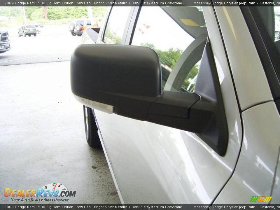 2009 Dodge Ram 1500 Big Horn Edition Crew Cab Bright Silver Metallic / Dark Slate/Medium Graystone Photo #16