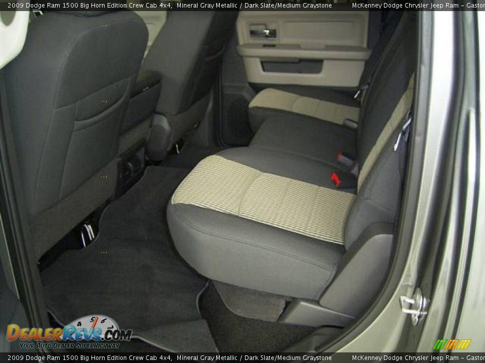 2009 Dodge Ram 1500 Big Horn Edition Crew Cab 4x4 Mineral Gray Metallic / Dark Slate/Medium Graystone Photo #11