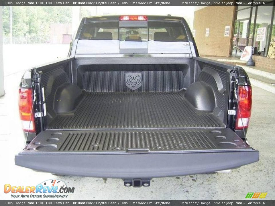 2009 Dodge Ram 1500 TRX Crew Cab Brilliant Black Crystal Pearl / Dark Slate/Medium Graystone Photo #4