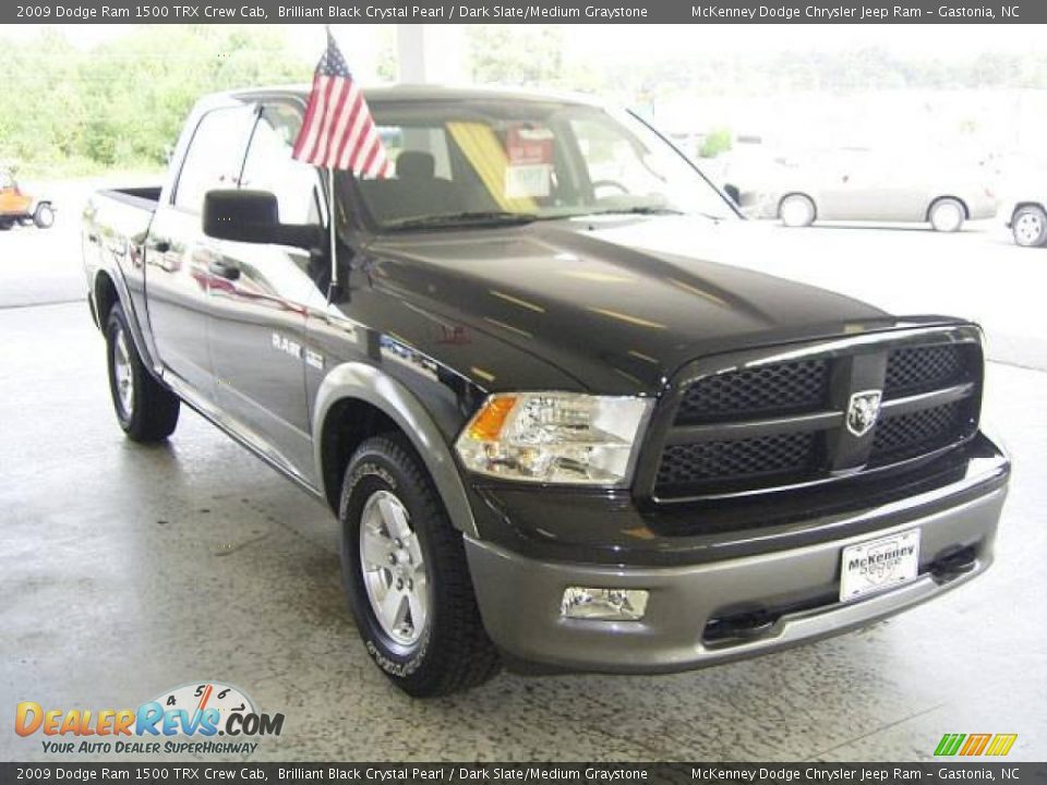 2009 Dodge Ram 1500 TRX Crew Cab Brilliant Black Crystal Pearl / Dark Slate/Medium Graystone Photo #6