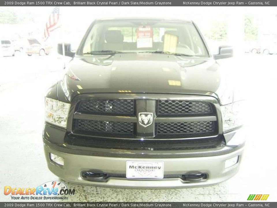 2009 Dodge Ram 1500 TRX Crew Cab Brilliant Black Crystal Pearl / Dark Slate/Medium Graystone Photo #7