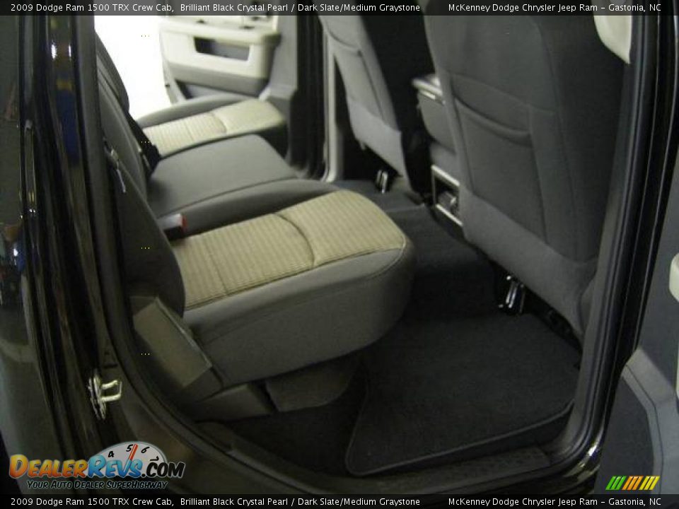 2009 Dodge Ram 1500 TRX Crew Cab Brilliant Black Crystal Pearl / Dark Slate/Medium Graystone Photo #11