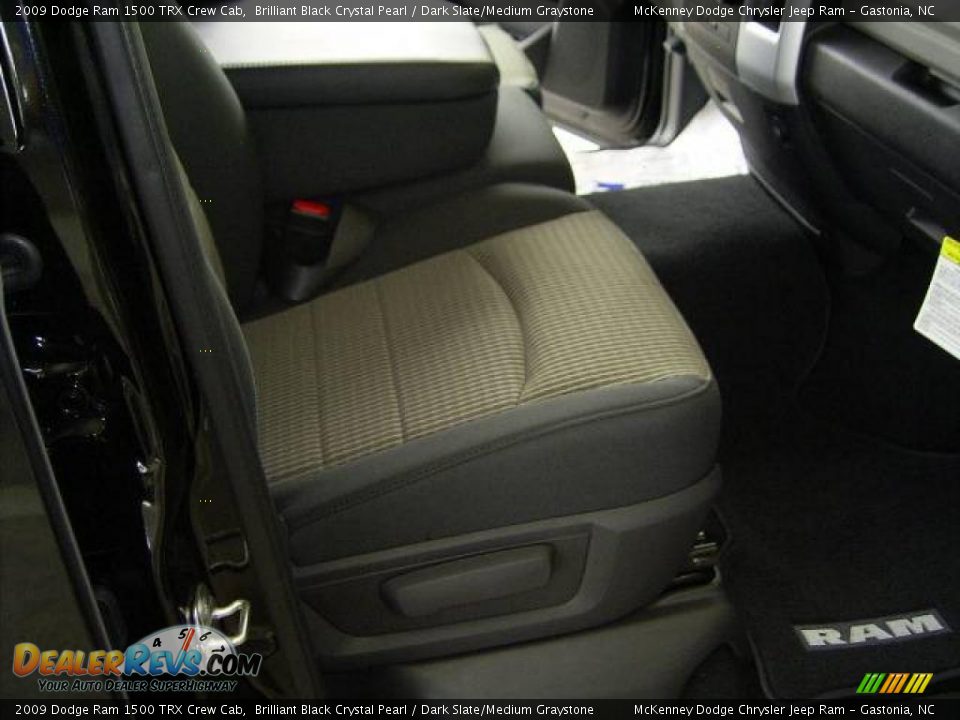 2009 Dodge Ram 1500 TRX Crew Cab Brilliant Black Crystal Pearl / Dark Slate/Medium Graystone Photo #12