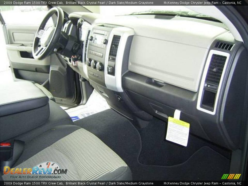 2009 Dodge Ram 1500 TRX Crew Cab Brilliant Black Crystal Pearl / Dark Slate/Medium Graystone Photo #14
