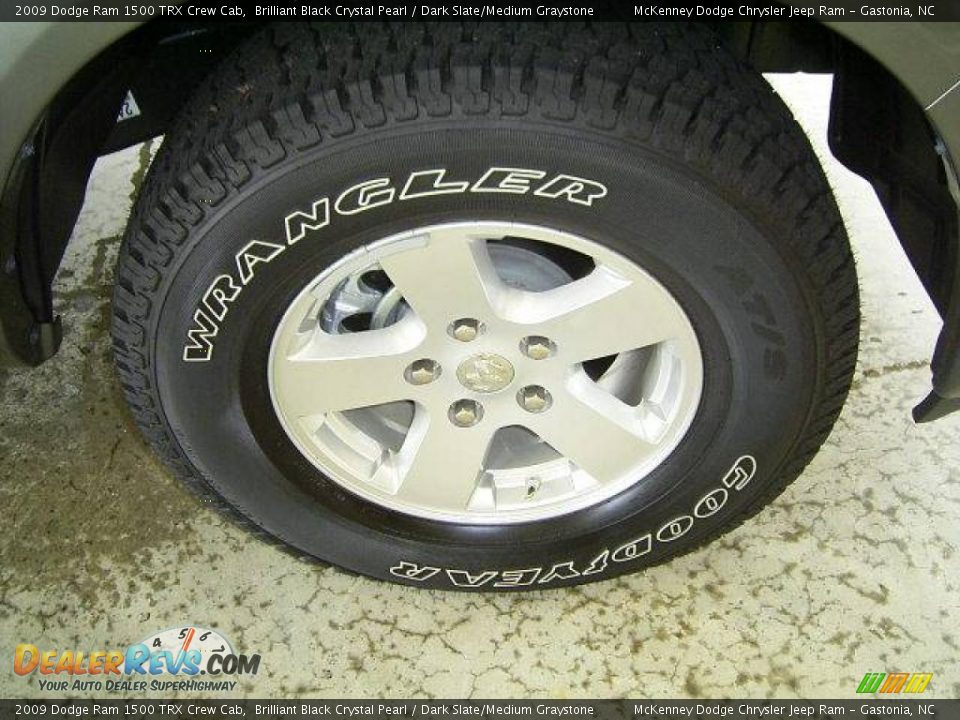 2009 Dodge Ram 1500 TRX Crew Cab Brilliant Black Crystal Pearl / Dark Slate/Medium Graystone Photo #15