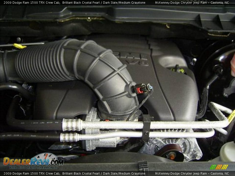 2009 Dodge Ram 1500 TRX Crew Cab Brilliant Black Crystal Pearl / Dark Slate/Medium Graystone Photo #18
