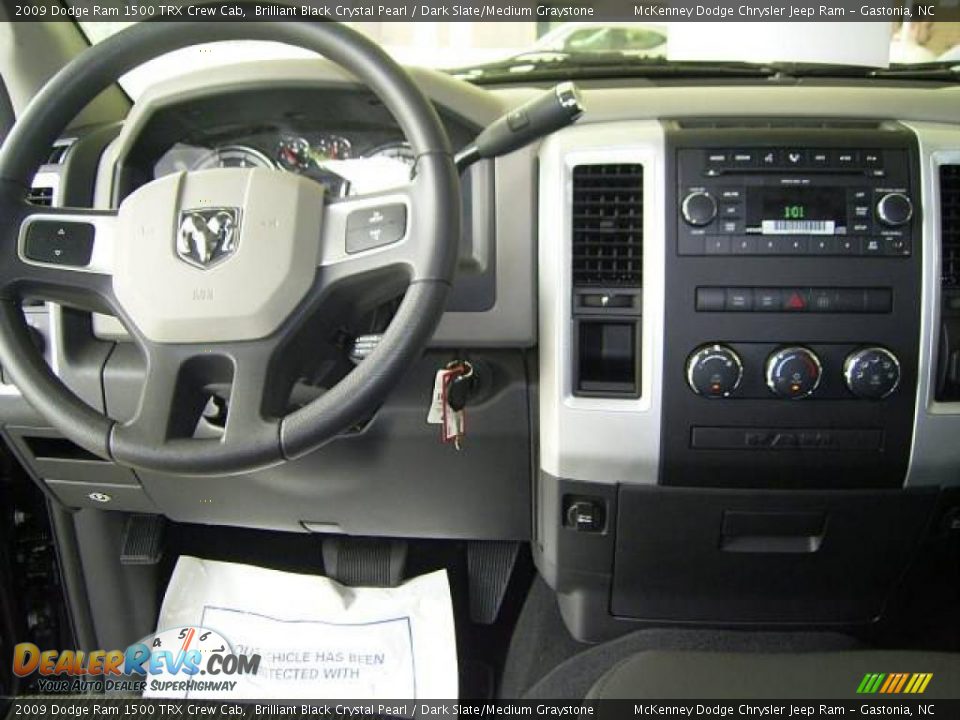 2009 Dodge Ram 1500 TRX Crew Cab Brilliant Black Crystal Pearl / Dark Slate/Medium Graystone Photo #19