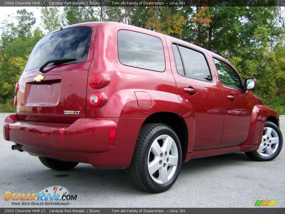 2009 Chevrolet HHR LT Cardinal Red Metallic / Ebony Photo #7