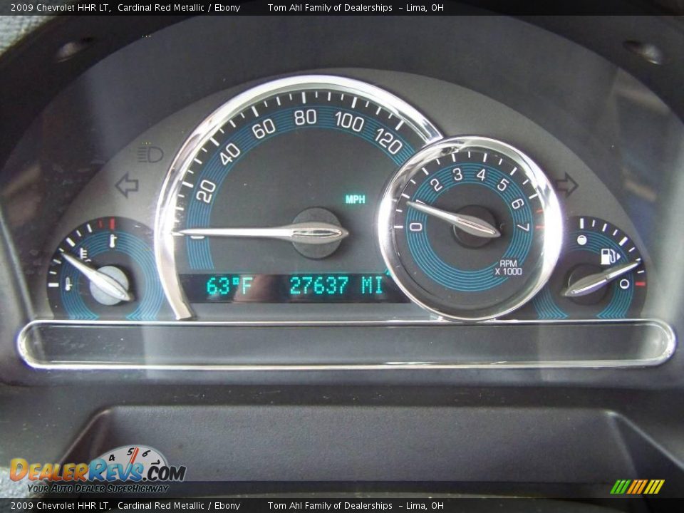 2009 Chevrolet HHR LT Cardinal Red Metallic / Ebony Photo #16