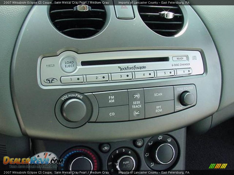 2007 Mitsubishi Eclipse GS Coupe Satin Meisai Gray Pearl / Medium Gray Photo #12