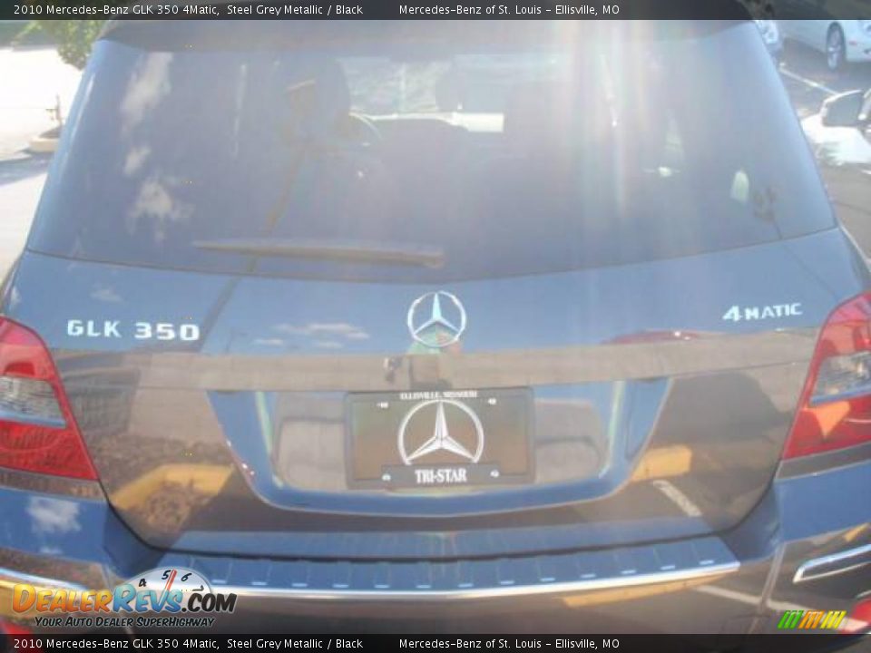 2010 Mercedes-Benz GLK 350 4Matic Steel Grey Metallic / Black Photo #6