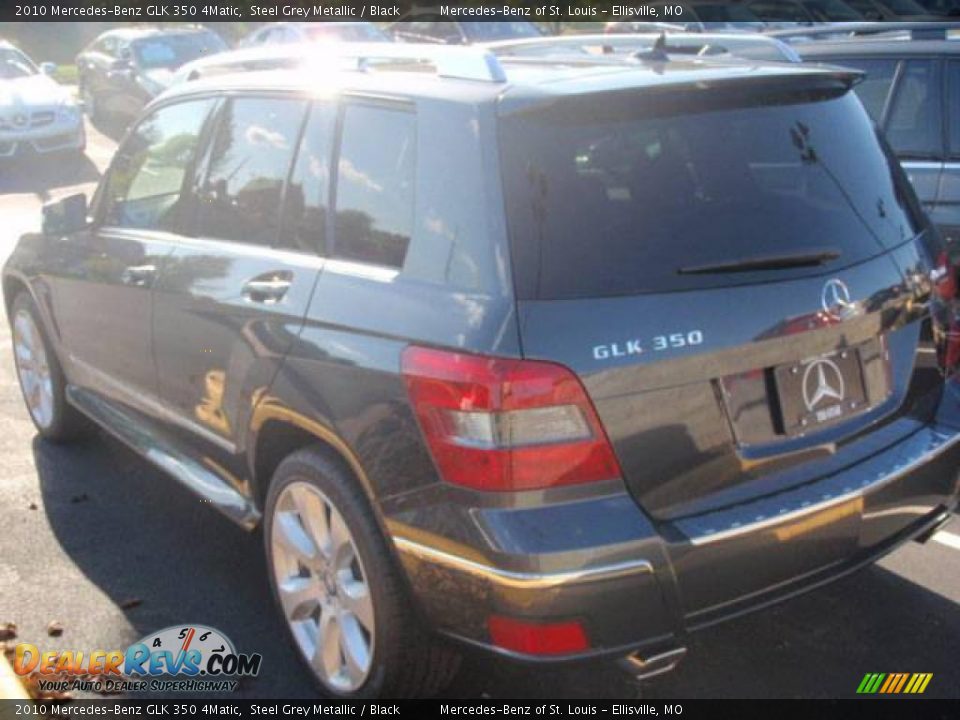2010 Mercedes-Benz GLK 350 4Matic Steel Grey Metallic / Black Photo #7