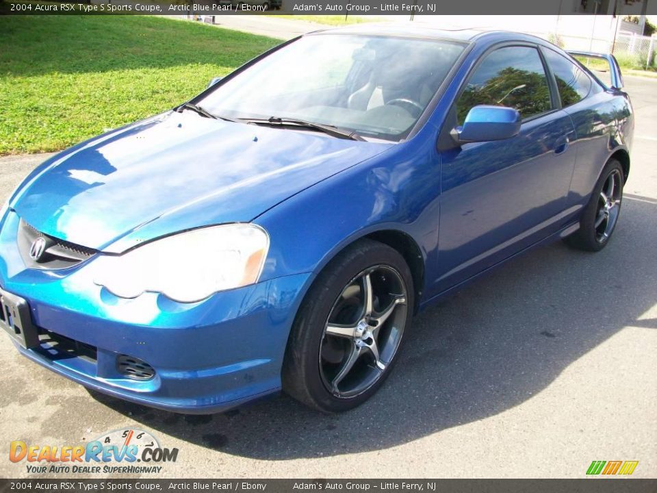 2004 Acura RSX Type S Sports Coupe Arctic Blue Pearl / Ebony Photo #1