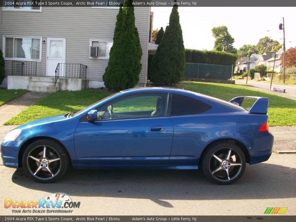 2004 Acura RSX Type S Sports Coupe Arctic Blue Pearl / Ebony Photo #2