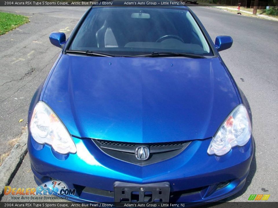 2004 Acura RSX Type S Sports Coupe Arctic Blue Pearl / Ebony Photo #3