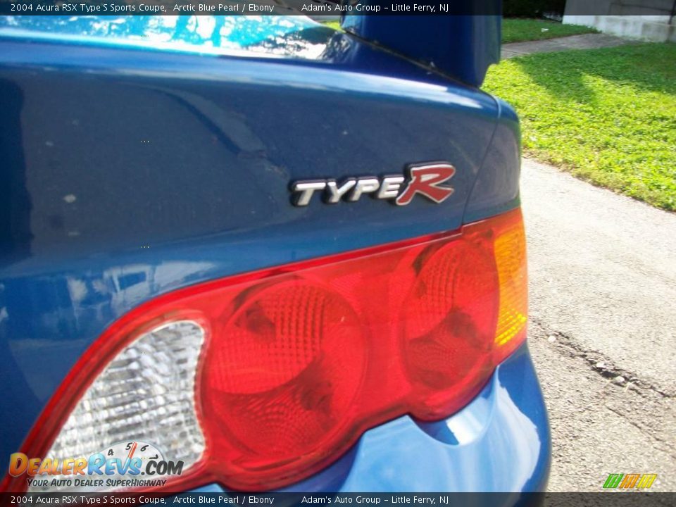 2004 Acura RSX Type S Sports Coupe Arctic Blue Pearl / Ebony Photo #7