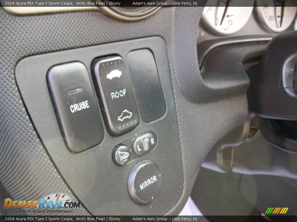 2004 Acura RSX Type S Sports Coupe Arctic Blue Pearl / Ebony Photo #11