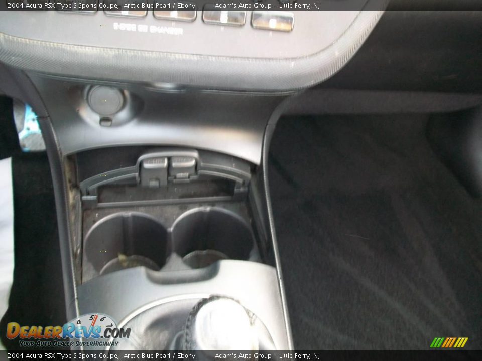 2004 Acura RSX Type S Sports Coupe Arctic Blue Pearl / Ebony Photo #13