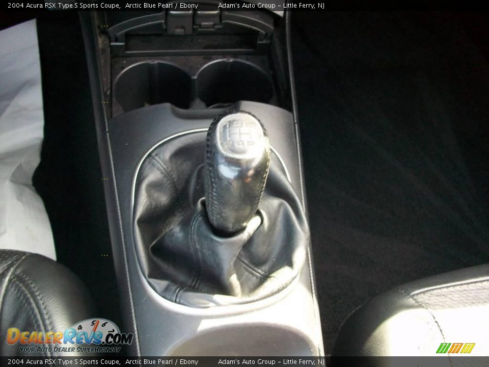 2004 Acura RSX Type S Sports Coupe Arctic Blue Pearl / Ebony Photo #14