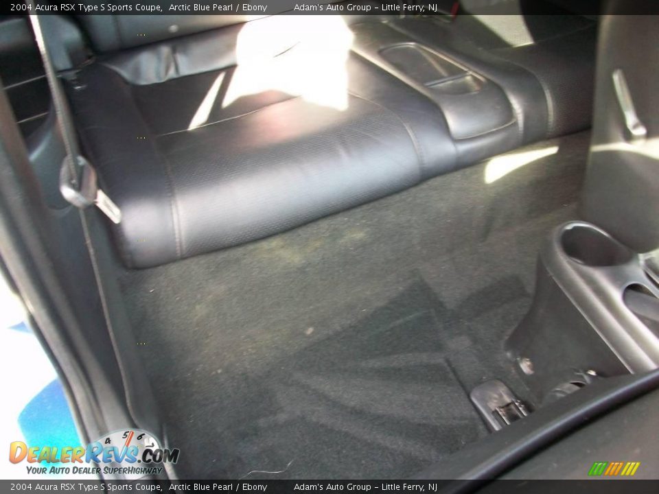 2004 Acura RSX Type S Sports Coupe Arctic Blue Pearl / Ebony Photo #22