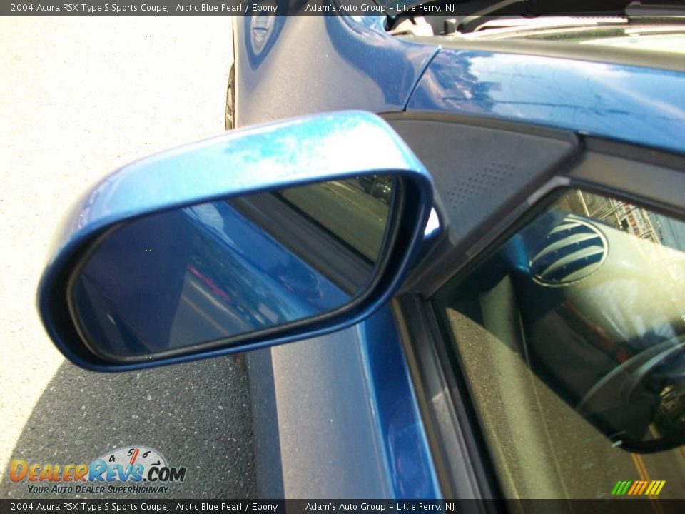 2004 Acura RSX Type S Sports Coupe Arctic Blue Pearl / Ebony Photo #27