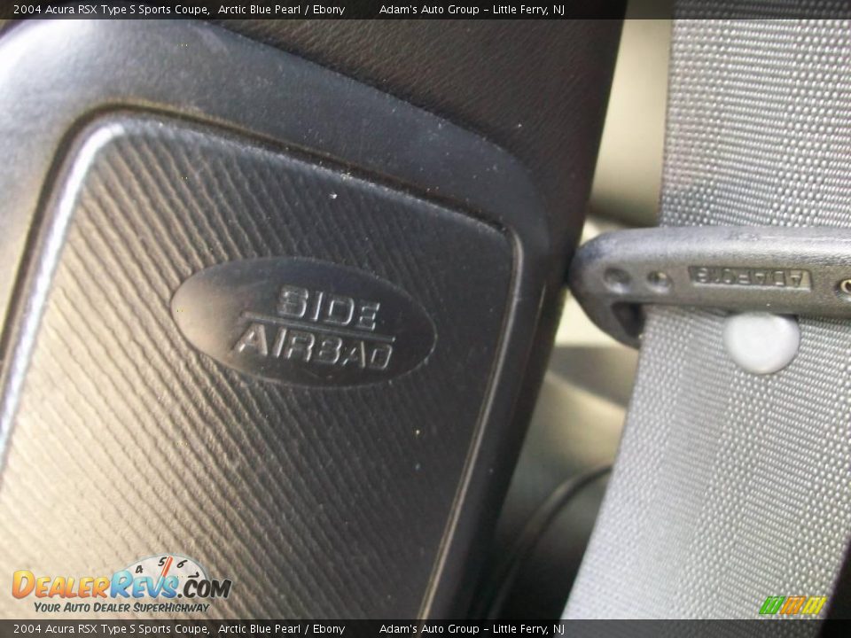 2004 Acura RSX Type S Sports Coupe Arctic Blue Pearl / Ebony Photo #34