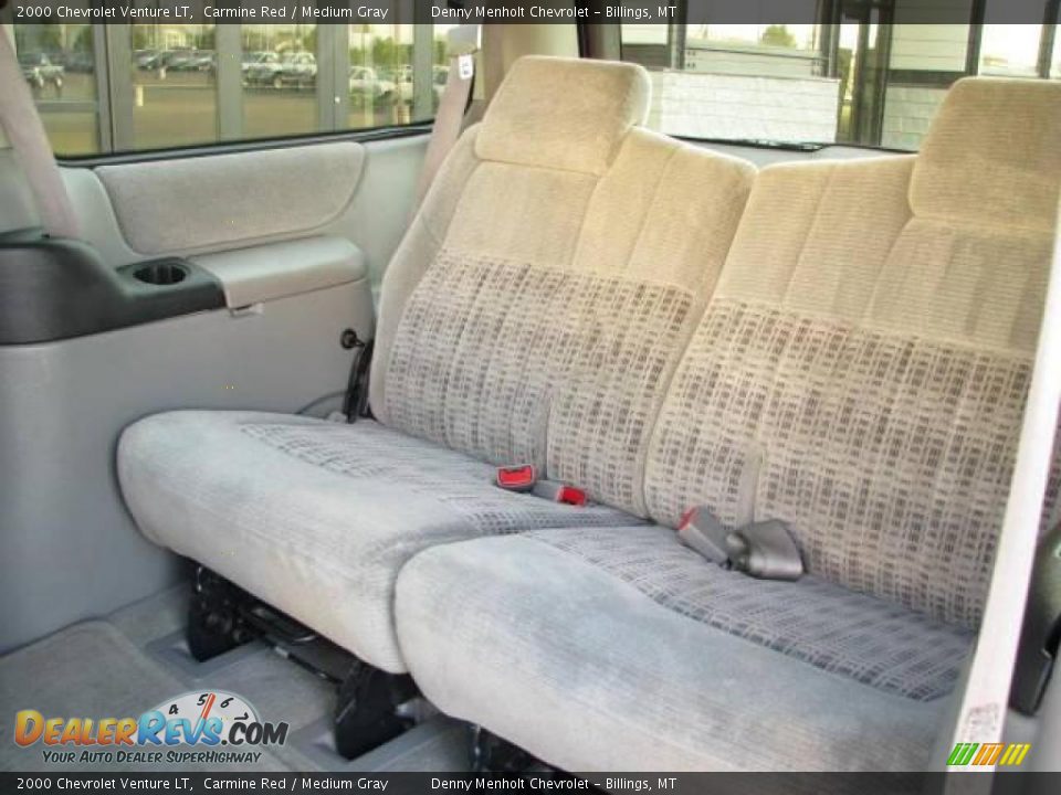 2000 Chevrolet Venture LT Carmine Red / Medium Gray Photo #8