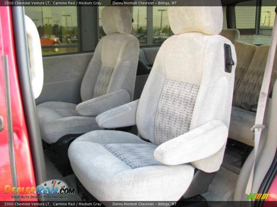 2000 Chevrolet Venture LT Carmine Red / Medium Gray Photo #9