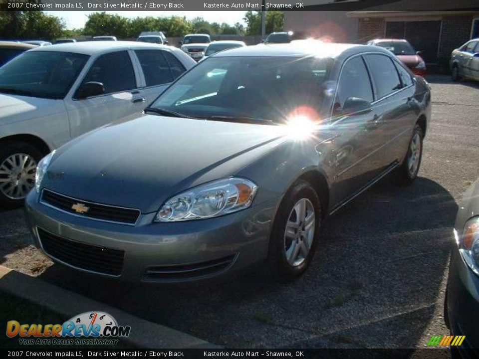 2007 Chevrolet Impala LS Dark Silver Metallic / Ebony Black Photo #1