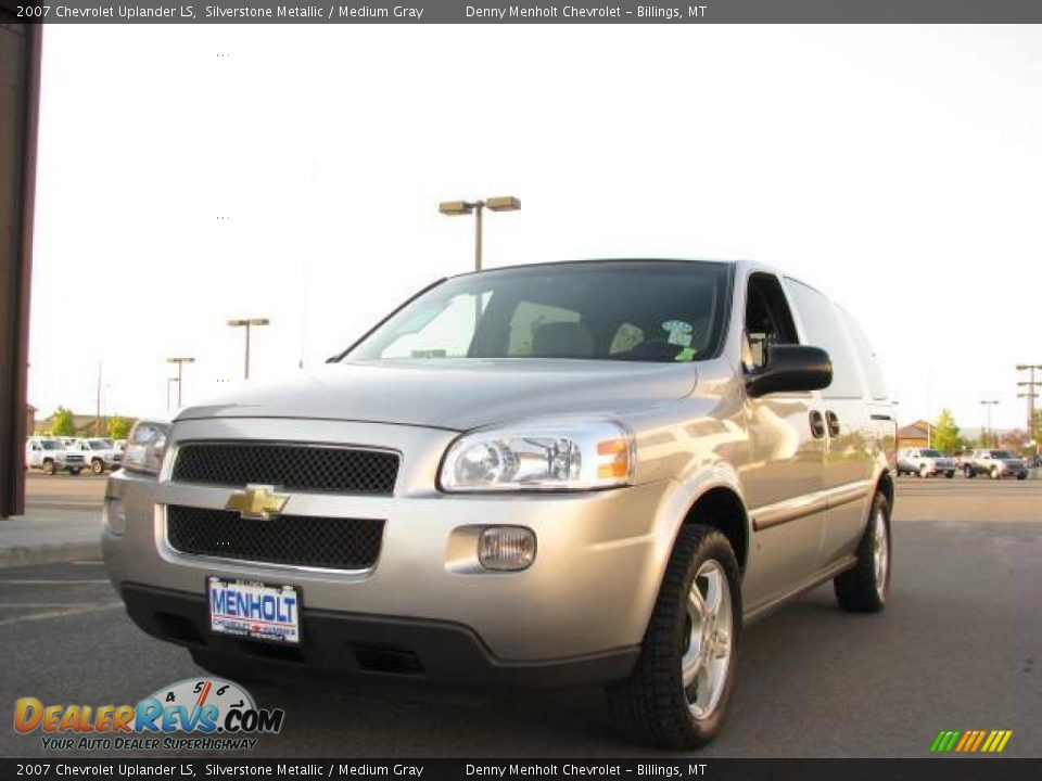 2007 Chevrolet Uplander LS Silverstone Metallic / Medium Gray Photo #2