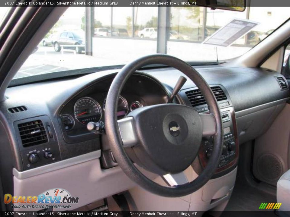 2007 Chevrolet Uplander LS Silverstone Metallic / Medium Gray Photo #13