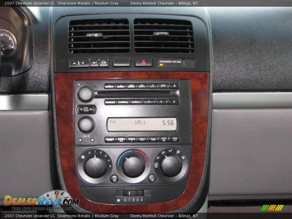 2007 Chevrolet Uplander LS Silverstone Metallic / Medium Gray Photo #14