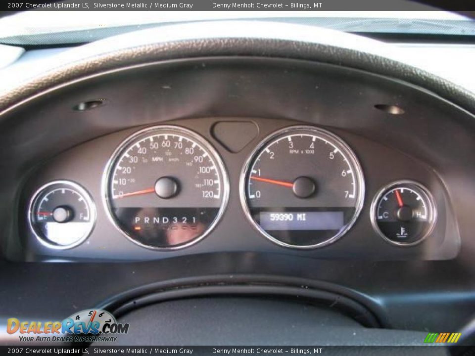 2007 Chevrolet Uplander LS Silverstone Metallic / Medium Gray Photo #15