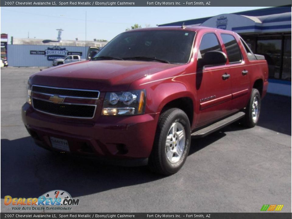 2007 Chevrolet Avalanche LS Sport Red Metallic / Ebony/Light Cashmere Photo #1