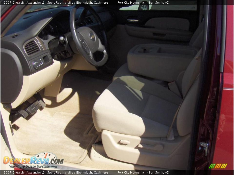 2007 Chevrolet Avalanche LS Sport Red Metallic / Ebony/Light Cashmere Photo #5