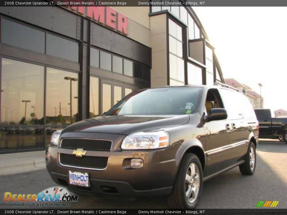 2008 Chevrolet Uplander LT Desert Brown Metallic / Cashmere Beige Photo #2