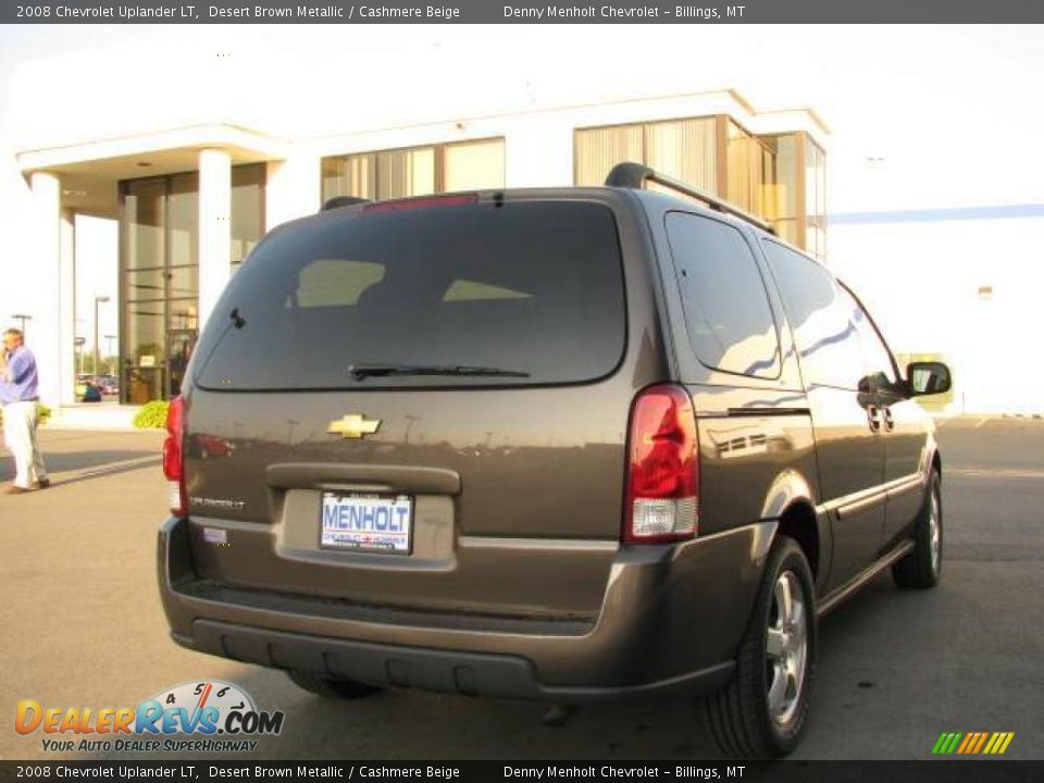 2008 Chevrolet Uplander LT Desert Brown Metallic / Cashmere Beige Photo #5