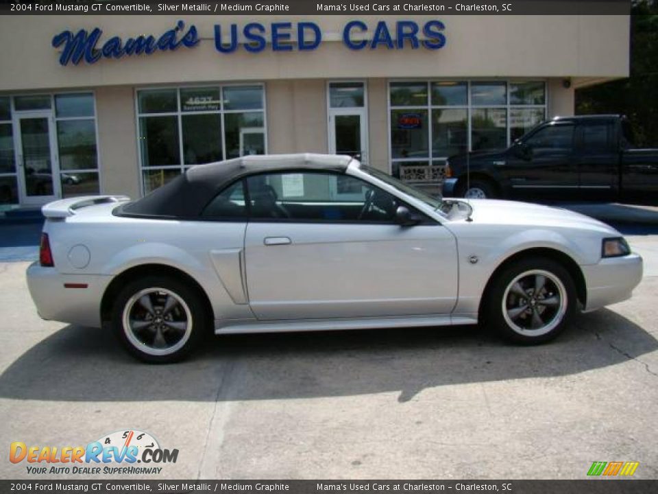 2004 Ford Mustang GT Convertible Silver Metallic / Medium Graphite Photo #1