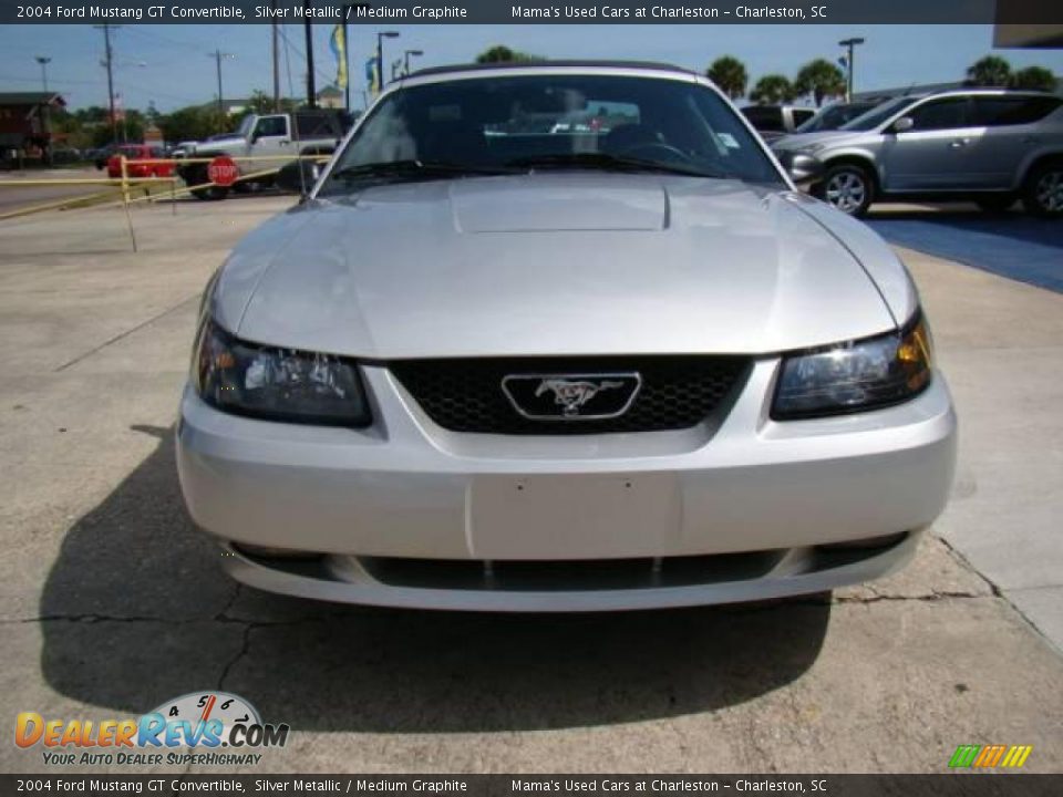 2004 Ford Mustang GT Convertible Silver Metallic / Medium Graphite Photo #3