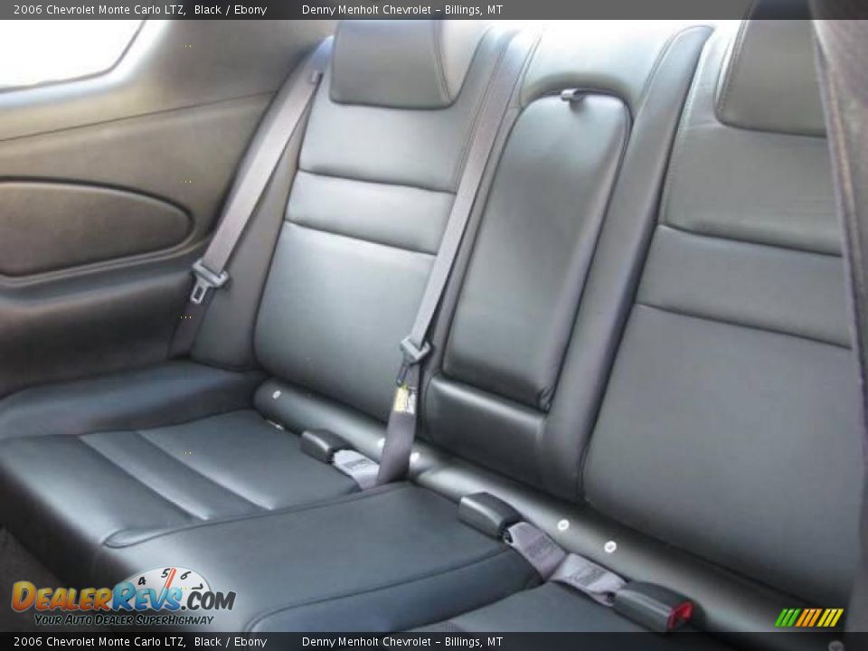 2006 Chevrolet Monte Carlo LTZ Black / Ebony Photo #11