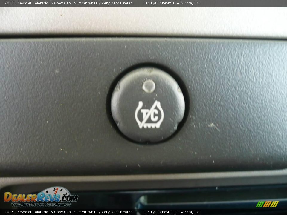 2005 Chevrolet Colorado LS Crew Cab Summit White / Very Dark Pewter Photo #23