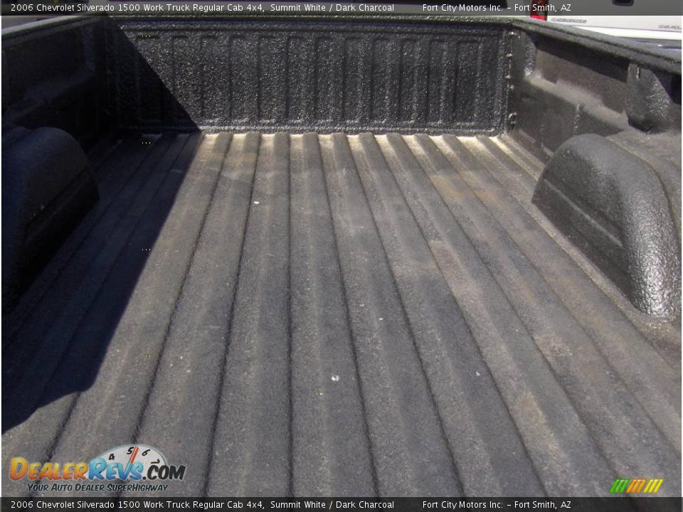 2006 Chevrolet Silverado 1500 Work Truck Regular Cab 4x4 Summit White / Dark Charcoal Photo #8