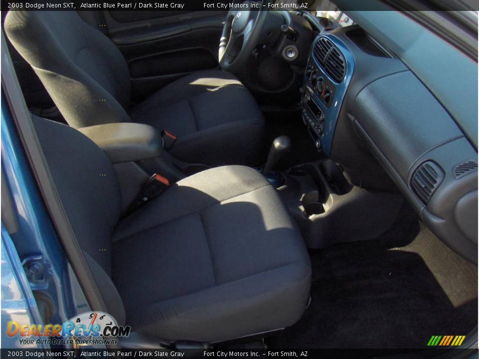 2003 Dodge Neon SXT Atlantic Blue Pearl / Dark Slate Gray Photo #6