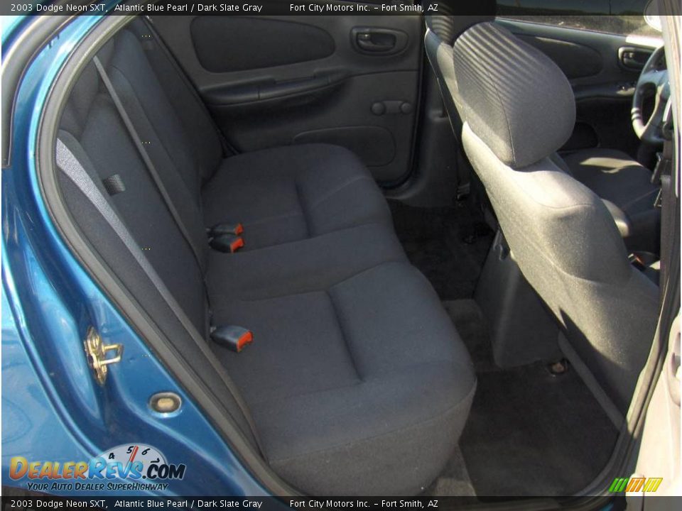 2003 Dodge Neon SXT Atlantic Blue Pearl / Dark Slate Gray Photo #7